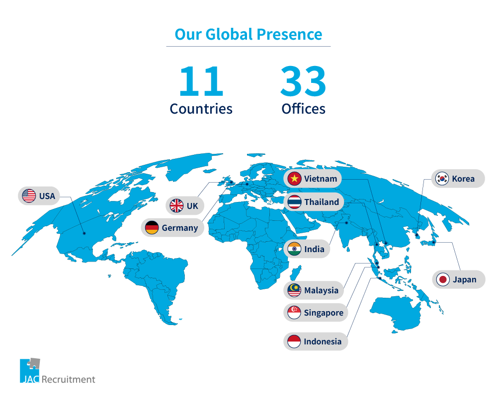 Where JAC Recruitments office are located